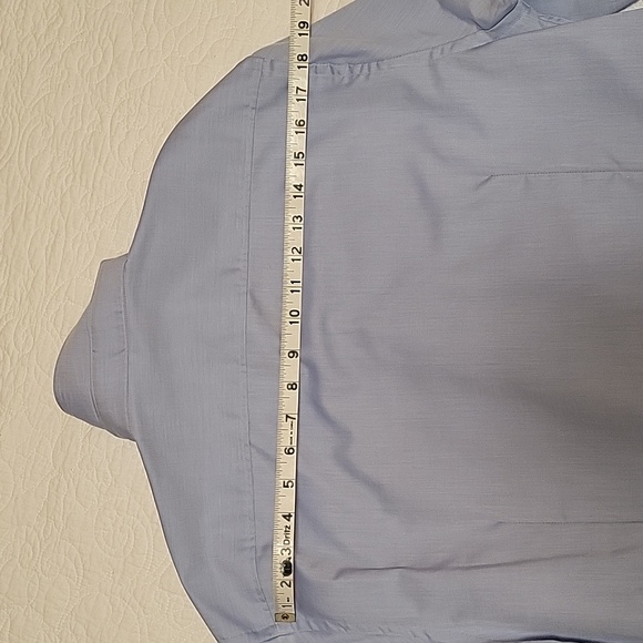 Klauss Boehler Slim Fit Blue Dress Shirt- Size 16.5 - Picture 11 of 14